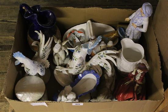 Large quantity of ceramics